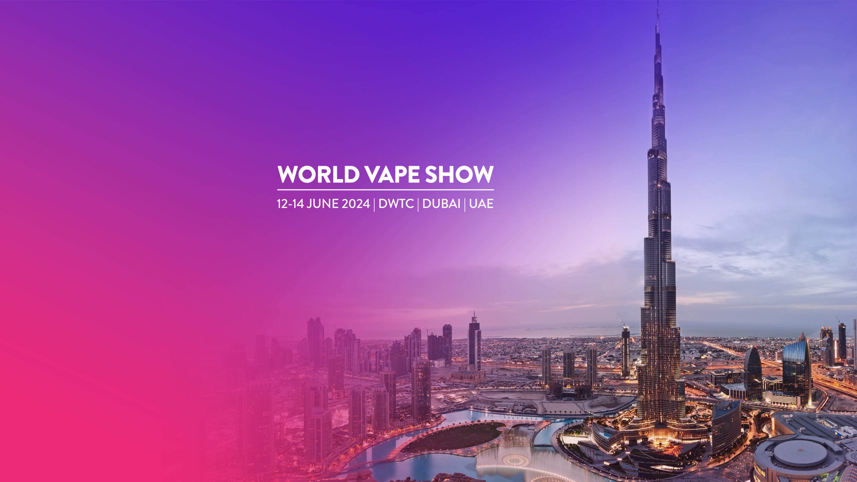 恒信邀您相约中东电子雾化展会World Vape Show 2024